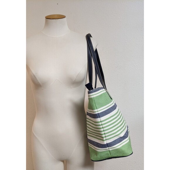 Dooney & Bourke # K9246121 Westerly Collection Large Canvas Coated Tote Bag - Picture 4 of 14